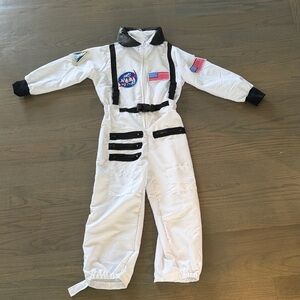 Kids Astronaut Costume - White and Black